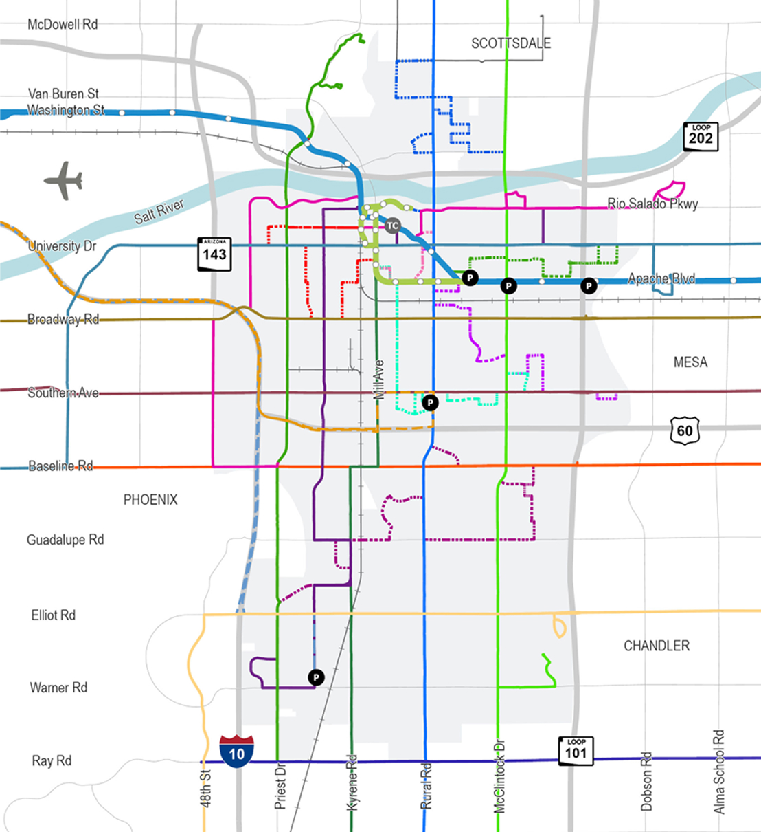 Frequent Service Map