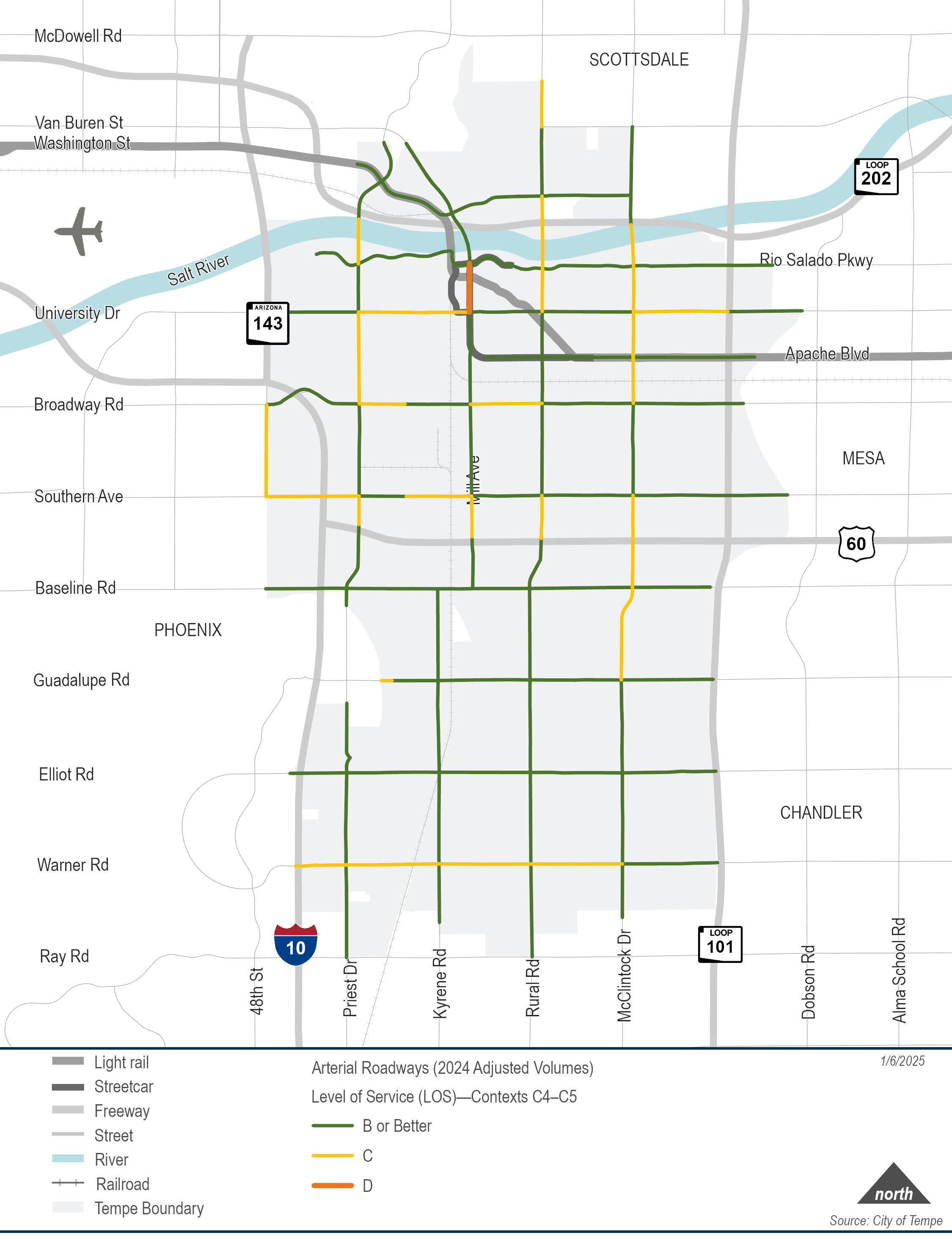 2024 Traffic Projection Map