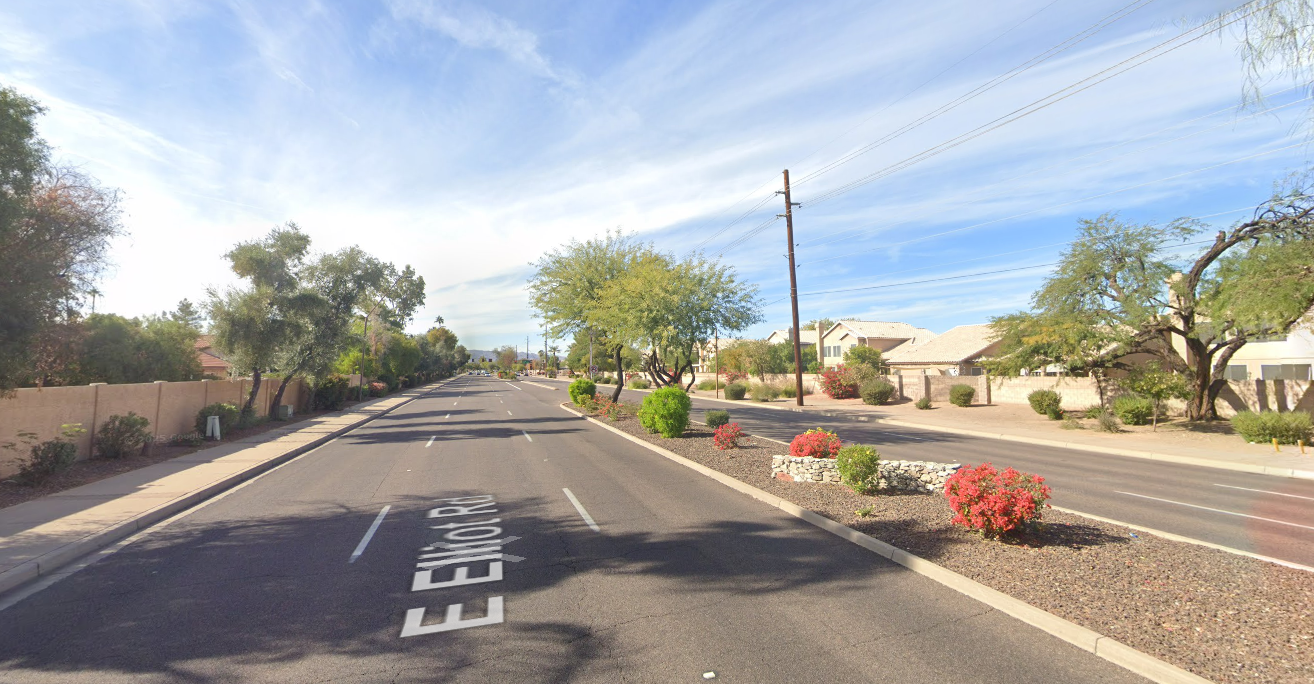 raised median