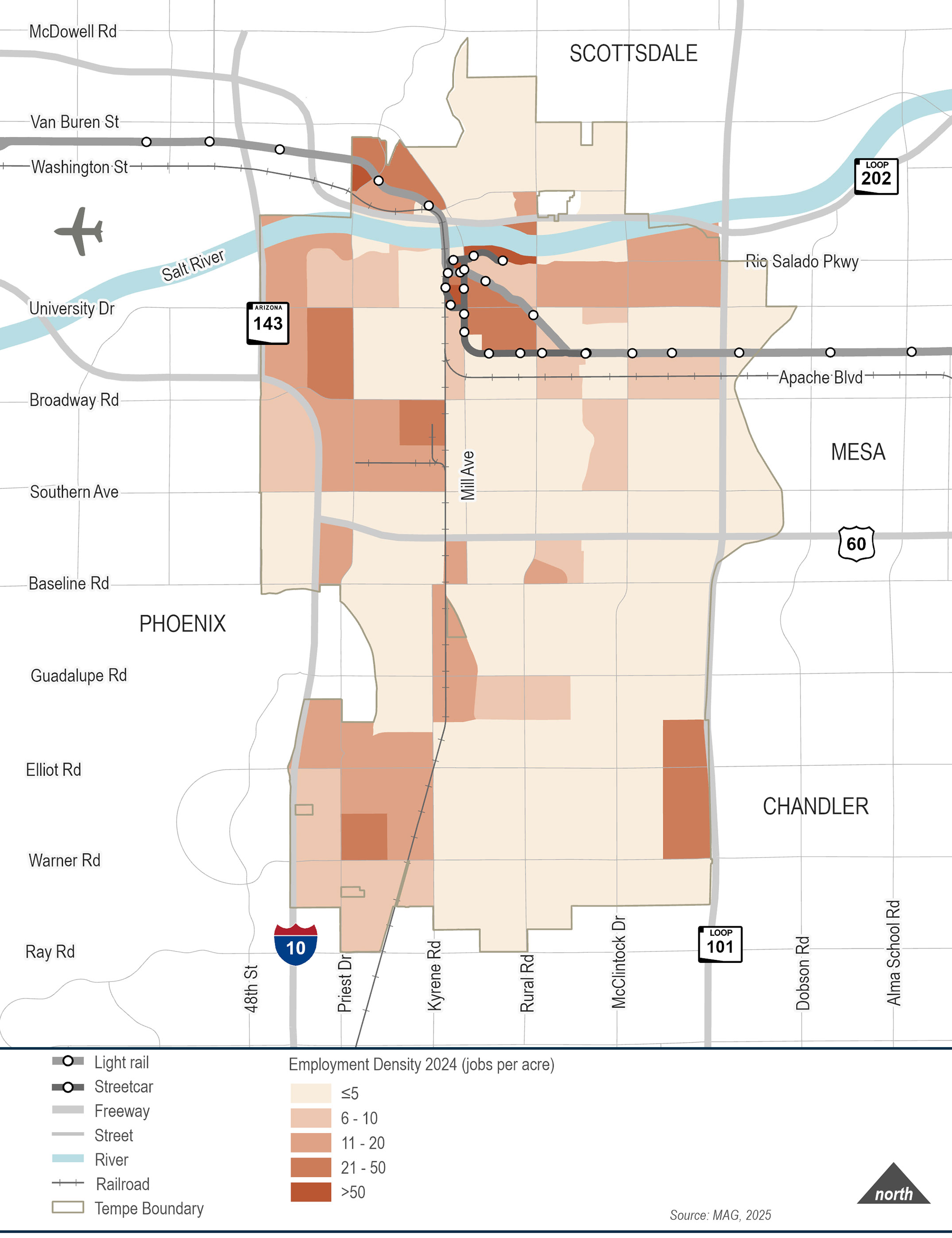Before and after image slider for Employment map