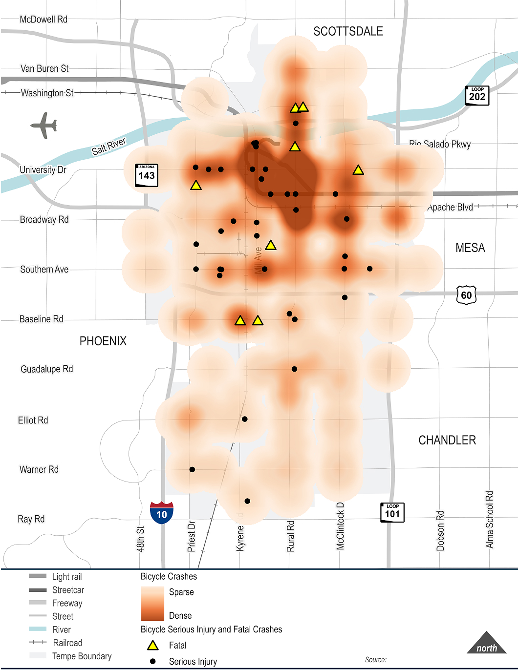 Bicycle Crash Map