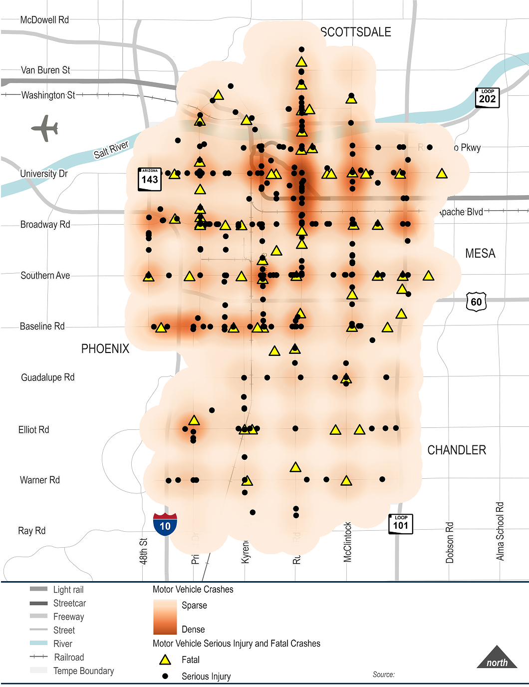 Motor Vehicle Crash Map