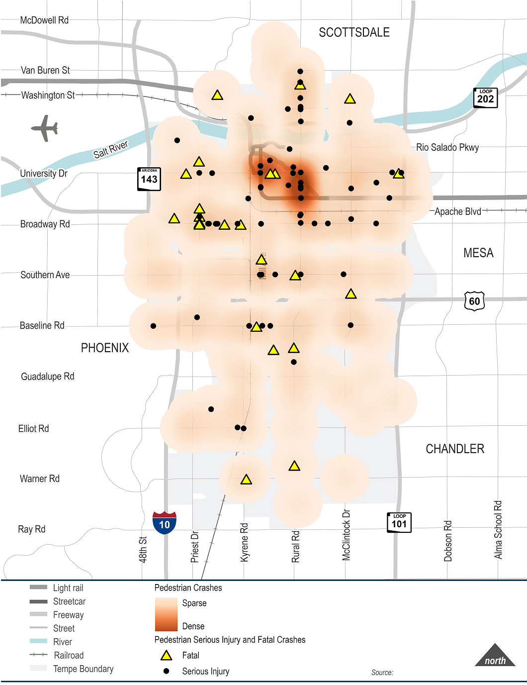 Pedestrian Crash Map