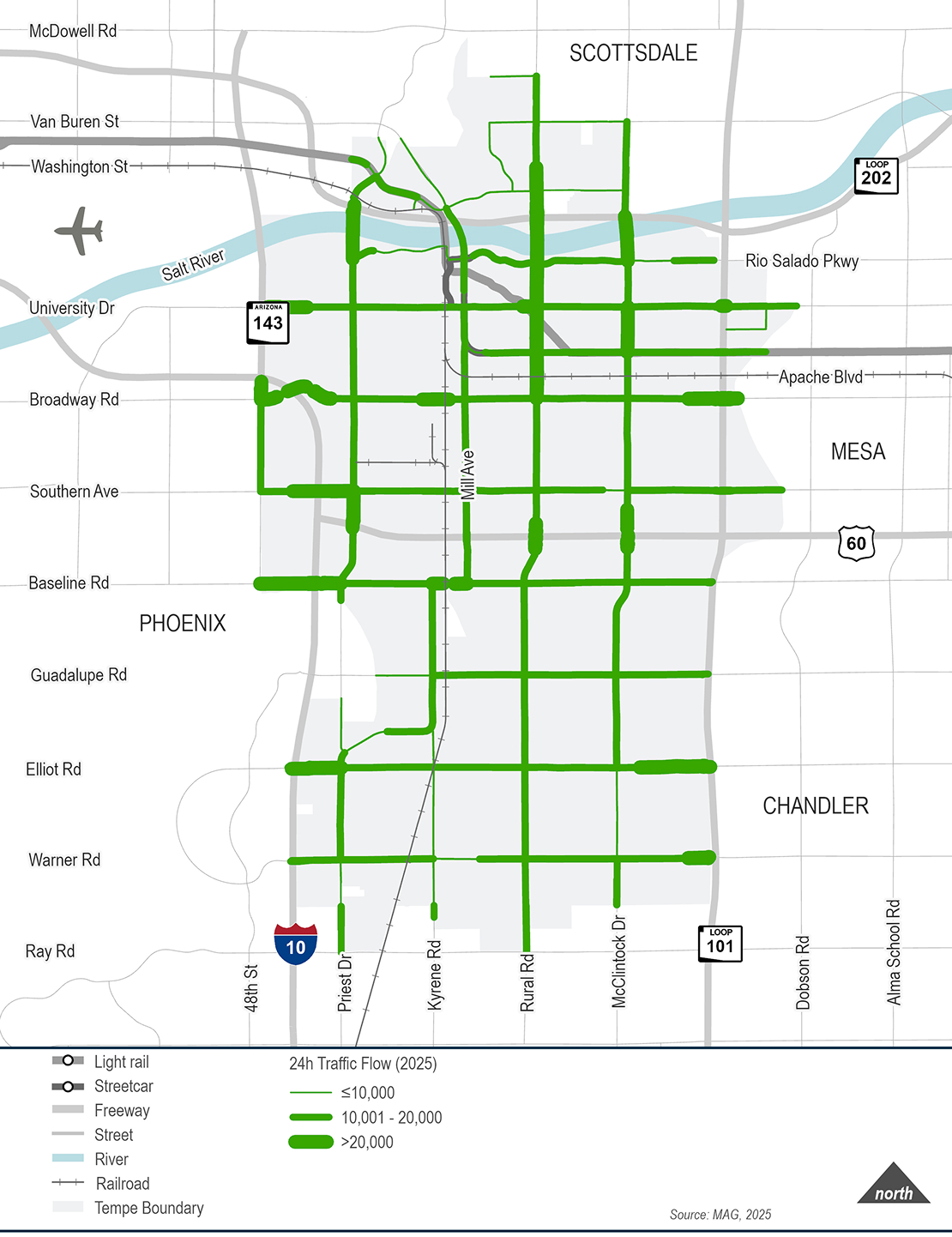 Traffic Volume Map
